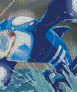 Kyogre Whale Diamond Painting