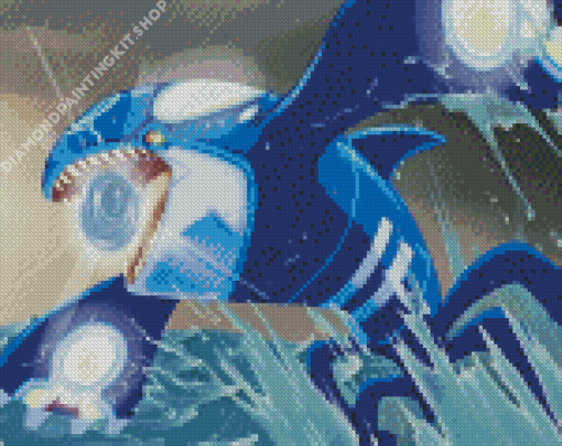 Kyogre Whale Diamond Painting