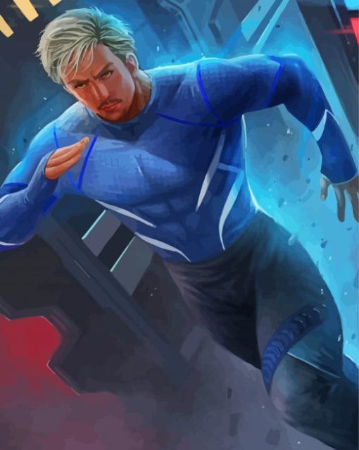 Marvel Quicksilver Diamond Painting