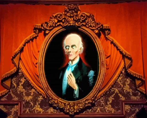 Master Gracey Haunted Mansion Diamond Painting