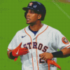 Michael Brantley Art Diamond Painting