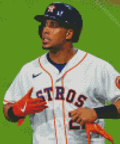 Michael Brantley Art Diamond Painting