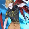 My Hero Academia Hawks Diamond Painting