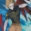 My Hero Academia Hawks Diamond Painting