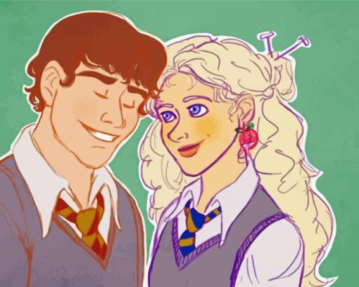 Neville And Luna Diamond Painting