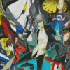 Persona 4 Game Characters Diamond Painting