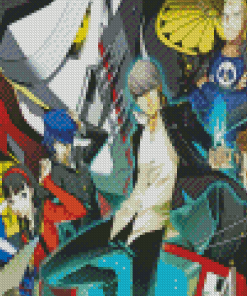 Persona 4 Game Characters Diamond Painting