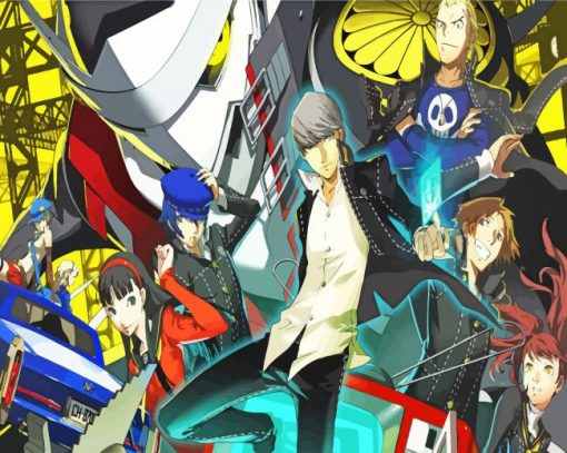 Persona 4 Game Characters Diamond Painting