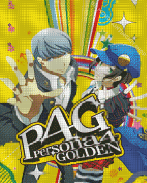 Persona 4 Golden Poster Diamond Painting