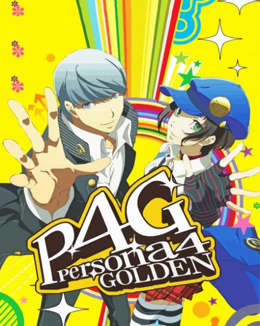 Persona 4 Golden Poster Diamond Painting