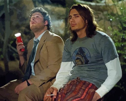 Pineapple Express Characters Diamond Painting