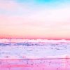 Pink Sky Sea Diamond Painting