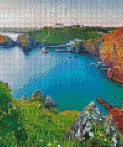 Port Isaac View Diamond Painting