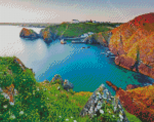 Port Isaac View Diamond Painting