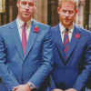 Prince William And Harry Diamond Painting