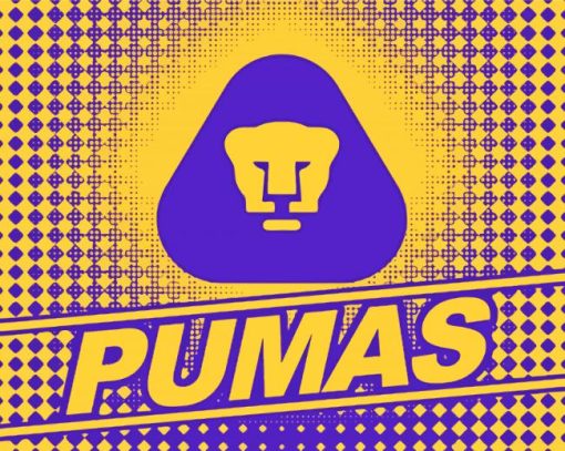 Pumas Unam Logo Diamond Painting