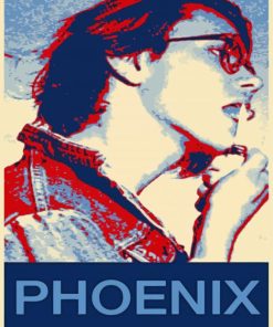 River Phoenix Poster Diamond Painting