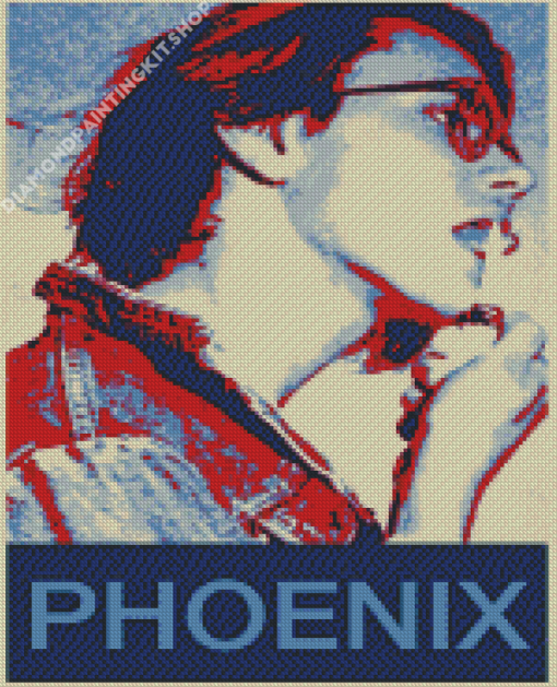 River Phoenix Poster Diamond Painting