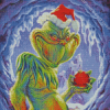 Scary Grinch Diamond Painting