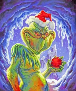 Scary Grinch Diamond Painting