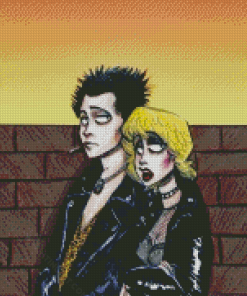 Sid And Nancy Diamond Painting