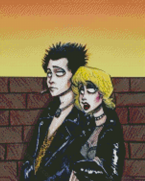 Sid And Nancy Diamond Painting