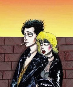 Sid And Nancy Diamond Painting