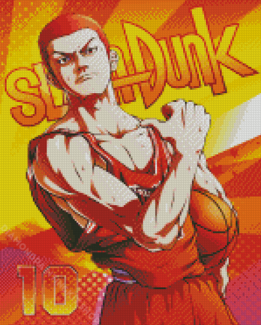 Slam Dunk Player Diamond Painting