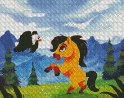 Spirit The Stalion Diamond Painting