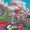 Splatoon 2 Poster Diamond Painting