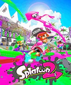 Splatoon 2 Poster Diamond Painting