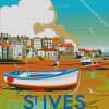 St Ives Bay Poster Diamond Painting