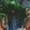 Swamp Thing Characters Diamond Painting