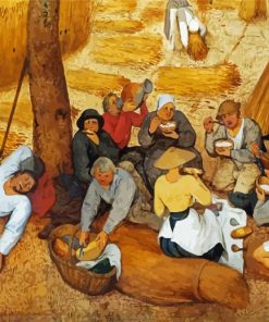 The Harvesters By Pieter Bruegel Diamond Painting