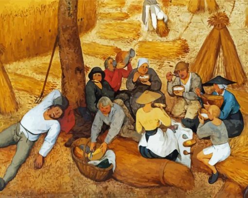 The Harvesters By Pieter Bruegel Diamond Painting