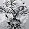 The Skull Tree Diamond Painting