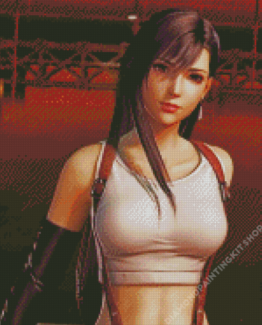 Tifa Lockhart Diamond Painting