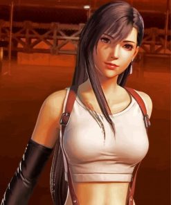 Tifa Lockhart Diamond Painting