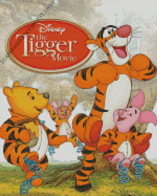 Walt Disney Tigger Movie Diamond Painting