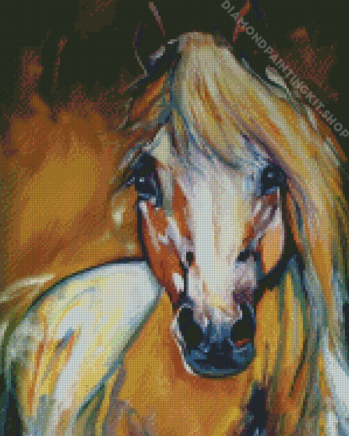 Abstract Horse Diamond Painting