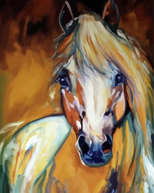 Abstract Horse Diamond Painting