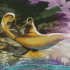 Aesthetic Genie Lamp Diamond Painting