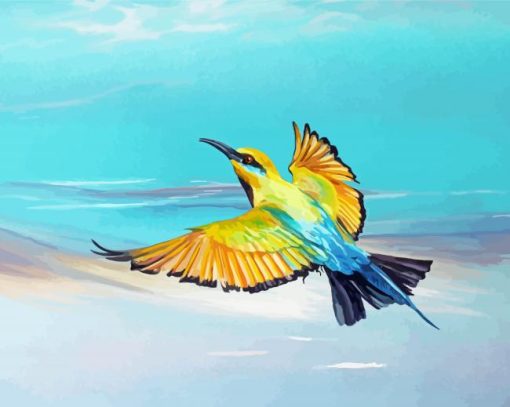 Aesthetic Bee Eater Diamond Painting