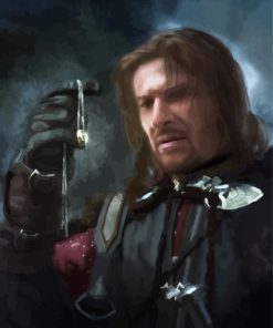 Aesthetic Boromir Diamond Painting