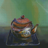 Aesthetic Tea Pot Art Diamond Painting