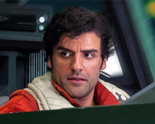 Aesthetic Oscar Isaac Diamond Painting