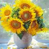 Aesthetic Sunflower Vase Diamond Painting