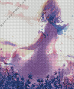 kawaii Cute Anime Girl Diamond Painting