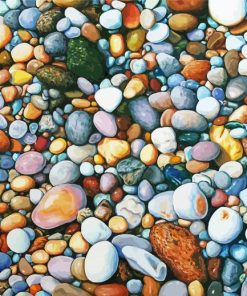 Beach Stones Diamond Painting