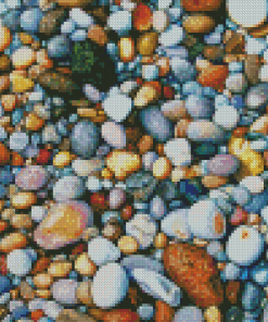 Beach Stones Diamond Painting